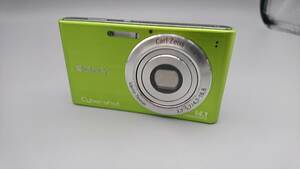 SONY ソニー Cyber-shot サイバーショット DSC-W320 デジタルカメラ 14.1 MEGA PIXELS 通電確認済 グリーン