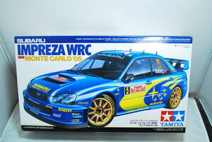 ■　希少！未開封　タミヤ　1/24　スバル　インプレッサ WRC　’05　モンテカルロ ラリー　ディスプレイモデル　②　■