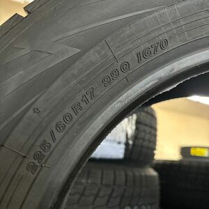 在庫処分！ 225/60R17 未使用スタッドレスタイヤ 4本セット:65000円