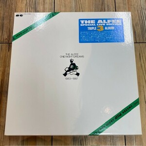 完品3LPBOX！ THE ALFEE アルフィー / SPECIAL LIVE EDITION 3 TRIPLE ALBUM / ONE NIGHT DREAMS 1983-1987 / アナログレコード