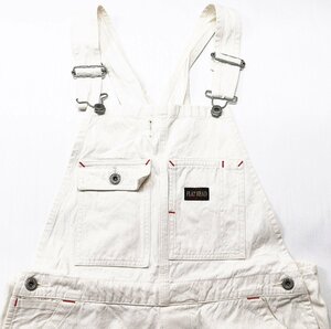 THE FLATHEAD (フラットヘッド) DUCK OVERALL / ダックオーバーオール FN-PA-DO001 美品 ホワイト size M