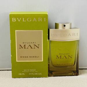 BVLGARI ブルガリ MAN WOOD NEROLI ブルガリマンウッドネロリ イタリア製 100ml 残量9割強 香水 オードパルファム