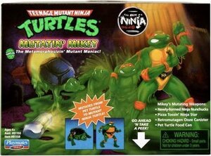 プレイメイツ タートルズ ミューテーション ミケランジェロ フィギュア Playmates TMNT ミュータントタートルズ MICHELANGELO