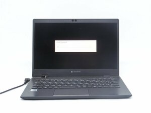 中古　TOSHIBA　G83/FS　Core10世代i5　　13型　通電します　起動ロックあり　左ヒンジ破損　　詳細不明　　ジャンク扱い 　送料無料　