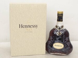 【未開栓・古酒】 Hennessy XO COGNAC 700ml 40% 金キャップ クリアボトル 元箱付き ヘネシー ブランデー コニャック ▽ 70327-3