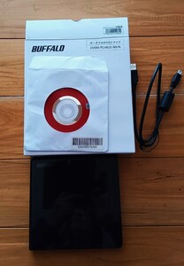 BUFFALO　ポータブルDVDドライブ　DVSM-PLV8U2-BK/N　（バッファロー）