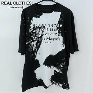 ☆MAISON MARGIELA/メゾンマルジェラ ロゴペイント 半袖Tシャツ S29GC0282/S /UPK