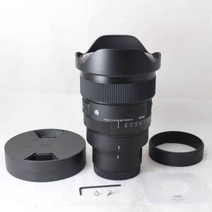 ☆新品級☆ SIGMA シグマ Art 15mm F1.4 DG DN DIAGONAL FISHEYE Lマウント用 #2931