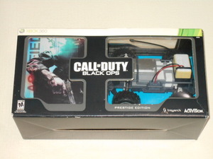 xbox360★CALL OF DUTY BLACK OPS PRESTIGE EDITION 海外版(国内本体動作可能) カメラ付ラジコン ラジコン動作確認済 メダル付