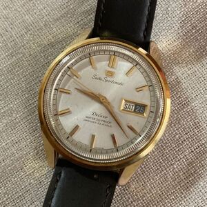 SEIKO セイコー5 スポーツマチック デラックス 7606-7000 自動巻 稼働 現状品 Sportsmatic