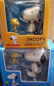 VCD メディコム トイ PEANUTS スヌーピー＆ウッドストック セット フィギュアUDF 