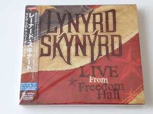 【未開封商品美品/見本盤/フルLIVE収録DVD付】LYNYRD SKYNYRD / LIVE From Freedom Hall CD/DVD RRCY29206/7 Sweet Home Alabama,Free Bird