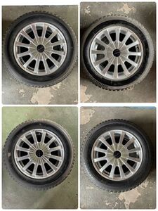 ★中古★14インチ スタッドレス タイヤホイール4本セット 175/65R14 5穴 マルチ