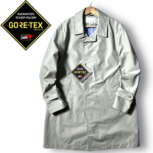 新品 nanamica ナナミカ 定価7.1万 Soutien Collar Coat GORE-TEX 撥水 防水 透湿 ステンカラーコート ロングコート SUBF800 M ◆B2558