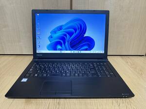 【中古美品】東芝(TOSHIBA)★dynabook B65/J★Windows11Pro★Office2016Personal★Core i5/256GB/8GB⑦