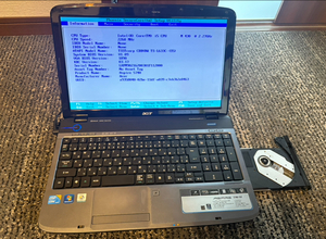 A5 1000円スタート Acer Aspire 5740-15F ノートパソコン