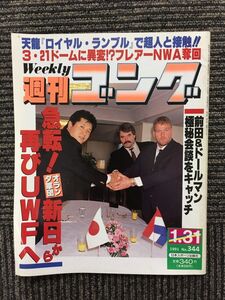 週刊ゴング 1991年1月31日号 / 急転！オランダ軍団 新日から再びUWFへ