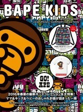 BAPE KIDS by a bathing ape 2016 SPRING / SUMMER COLLECTION　BABY MILOのナップサック ベビーマイロ アベイシングエイプ BAPE 西山茉希