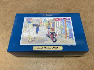 EBBRO 1/10 Honda MONKEY Z50A 赤　エブロ　ホンダ　モンキー　完成品　ダイキャスト　旧車　コレクション　新品