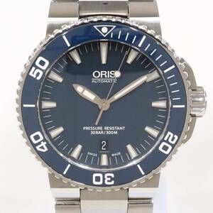 ORIS オリス アクイス デイト 733 7653 4155 メンズ 自動巻き 中古