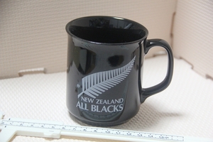 陶器製 ラグビー オール ブラックス ニュージランド マグカップ 検索 New Zealand 代表 ALL BLACKS グッズ