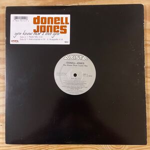 ドネルジョーンズ/DONELL JONES/YOU KNOW THAT I LOVE YOU/レコード/中古/DJ/CLUB/R&B