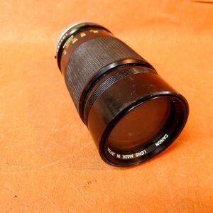 e★153 Canon Lens FD 200mm 1:4 S.S.C. 一眼レフ用 マニュアルフォーカス/60