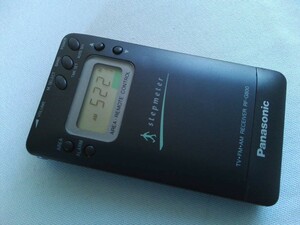 動作美品★Panasonic FM/AM/TV ポケットラジオ RF-G800 携帯ラジオ 　日本製