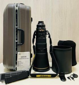 期間限定値引き☆Nikon AF-S NIKKOR 600mm f4E FL ED VR ニコン 美品 ワンオーナー メーカー点検済み #10884