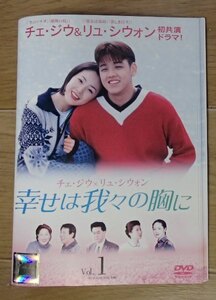 &◆韓ドラDVD◆「幸せは我々の胸に」(全20枚78話)◆チェ・ジウ/リュ・シオン／ソン・スンホン/他◆日本語字幕◆ジャケット＆盤のみ◆USED!!