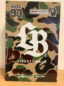 [50] BAPE LIBERTY WALK BE@RBRICK 100% &400% ベアブリック minigt mini gt 東京オートサロン 2025 メディコムトイ