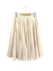 フォクシーブティック Skirt 39328 38 ベージュ フレア スカート IT99W09IJS8U