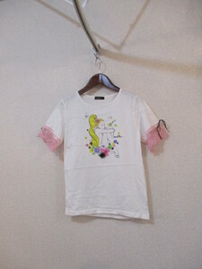 MILK白プリントTシャツ（USED）70117②