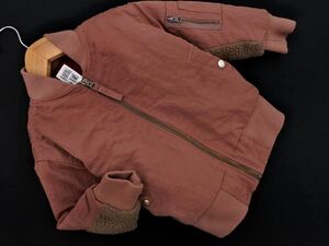 B:MING BEAMS ビームス MA-1 エルボーパッチ ブルゾン ジャケット size100ｃｍ/ピンク ◇■ ☆ eib3 子供服