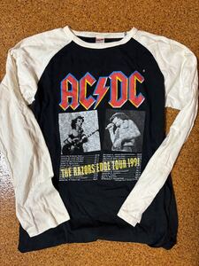 ACDC エーシディシー　tシャツ ロンt ビンテージ