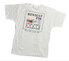 ルノー　当時物　F1 tシャツ　RENAULT サイズF 90s