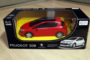 1/24 RCカー PEUGEOT プジョー308 レッド