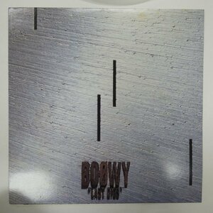 48000079;【国内盤】Boowy / Last Gigs