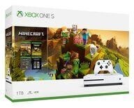 中古Xbox Oneハード XboxOneS本体 1TB(マインクラフト マスターコレクション同梱版)