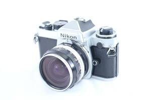 ★極美品★ニコン NIKON FE NIKKOR-H Auto 28mm f3.5 ★露出計・シャッター全速OK★#S896