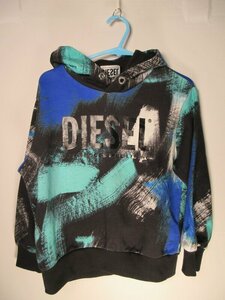 キッズ パーカー DIESEL ディーゼル柄物パーカー 子供服 M874