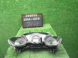 フィットRS DBA-GE8 スピードメーター MT マニュアル用 78100-TF0-903 自社品番240553