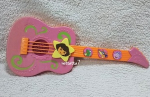 ☆Dora the Explorer☆Tunes Guitar☆Boots monkey☆ドーラ☆ブーツ☆ギミック付き☆ギター☆スペイン語☆知恵玩具☆音楽☆リズム