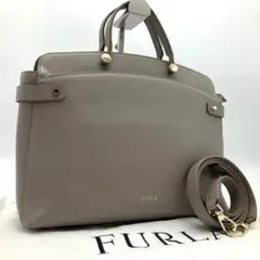 美品◎2way◎FURLA AGATA トートバッグ ショルダーバッグ