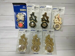 asics mizuno スパイクシューズ 取替用金具 ゴールド フリーサイズ 26.5cm 野球用 野球シューズ用パーツ 野球シューズ