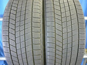 【1円開始】バリ山！ブリザック VRX3●225/50R18●8分山 2本 2021年製！取付/手渡し可！●CVK36 V36フロント BN9レガシィB4●(tQ056