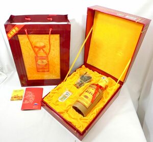 1000円スタート 酒 KWEICHOW MOUTAI 貴州茅台酒 15年 500ml 53％ 約975g マオタイ 中国酒 未開栓 酒器/専用ルーペ/箱付 WHO 酒K511