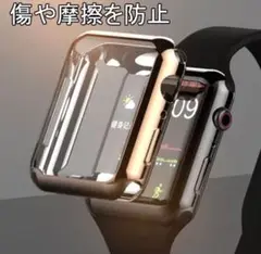 38mm アップルウォッチ　カバー ブラック AppleWatch　カバー