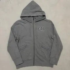 ギャップ GAP フルジップパーカージャケット スウェット グレー Lサイズ