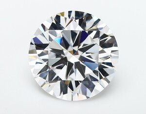 51.10ct 20㎜サイズで超特大・人工宝石キュービックジルコニア　輝き良好のラウンドブリリアンカットでは最大級のサイズです。